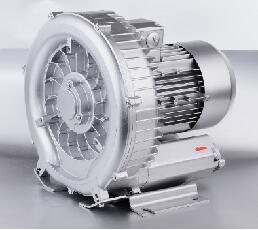Big airflow side channel blower for vacuum loader