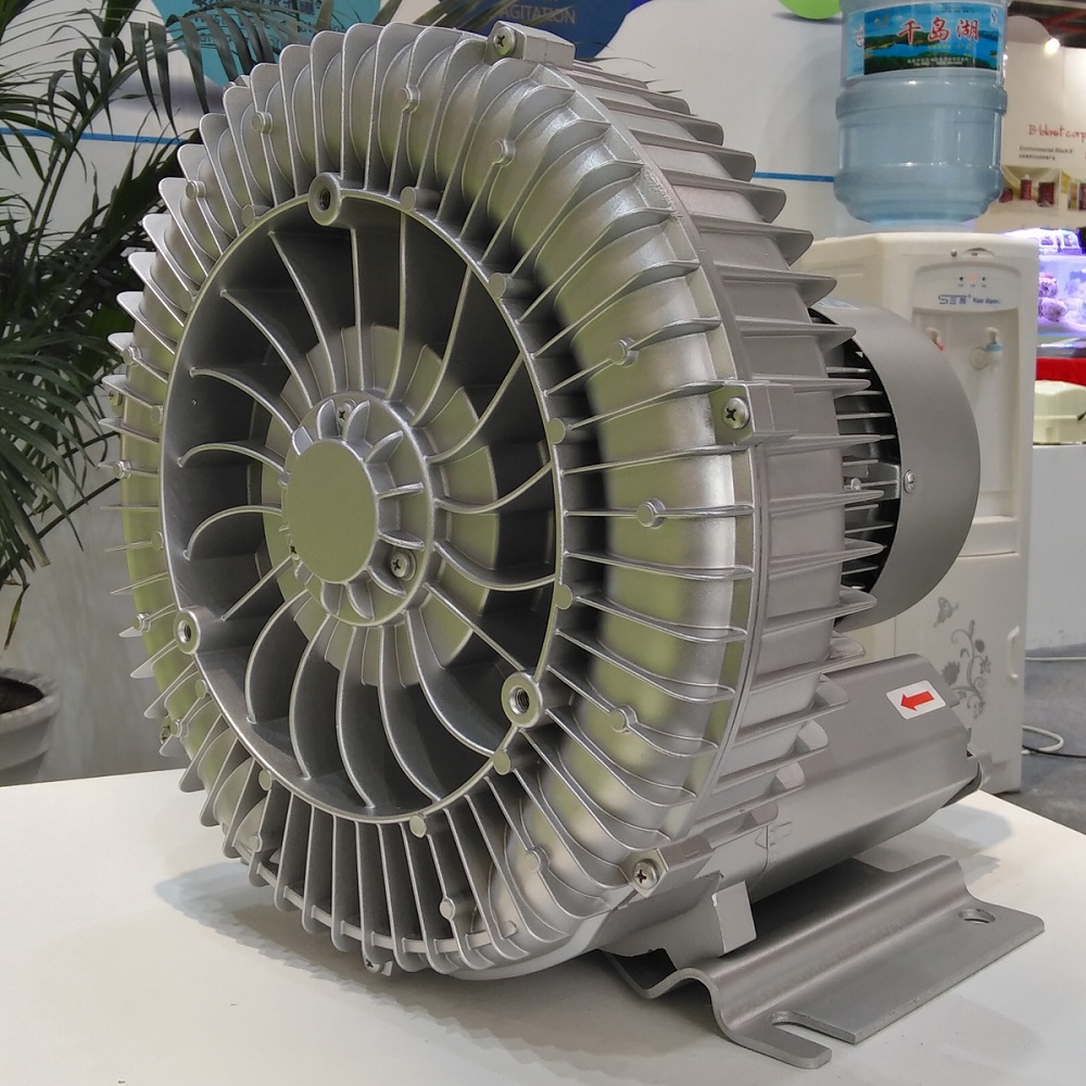 Three Phase Powerful Single Stage Side Channel Blower for Plastic Molding Machine
